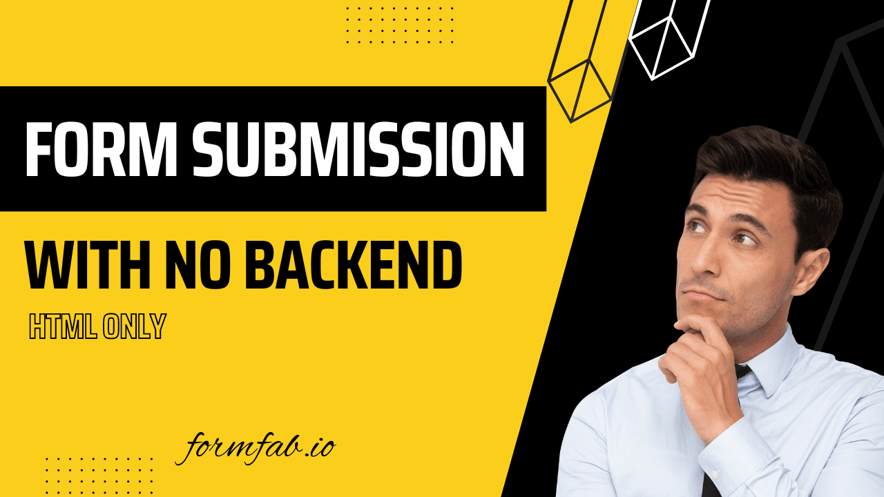 Send email without backend after form submission