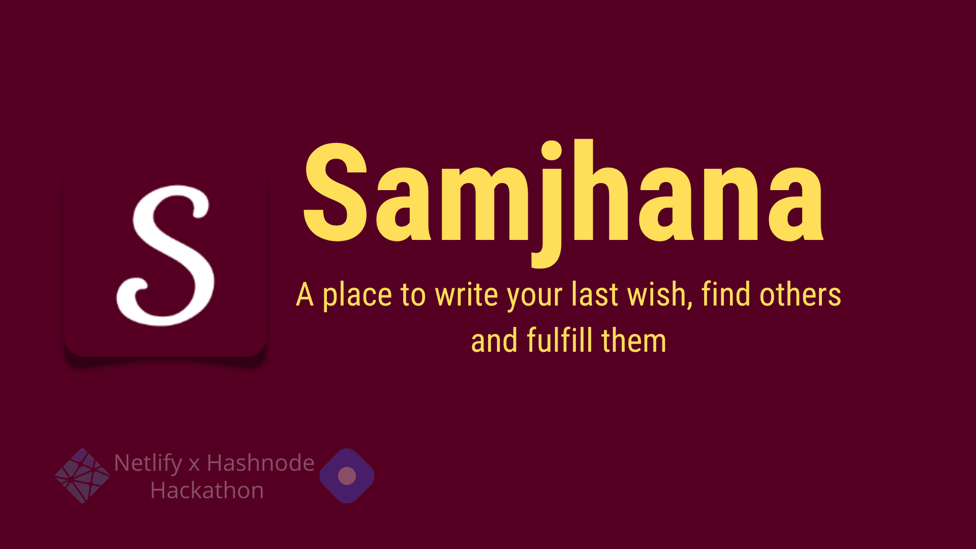 Samjhana - Write your last wish