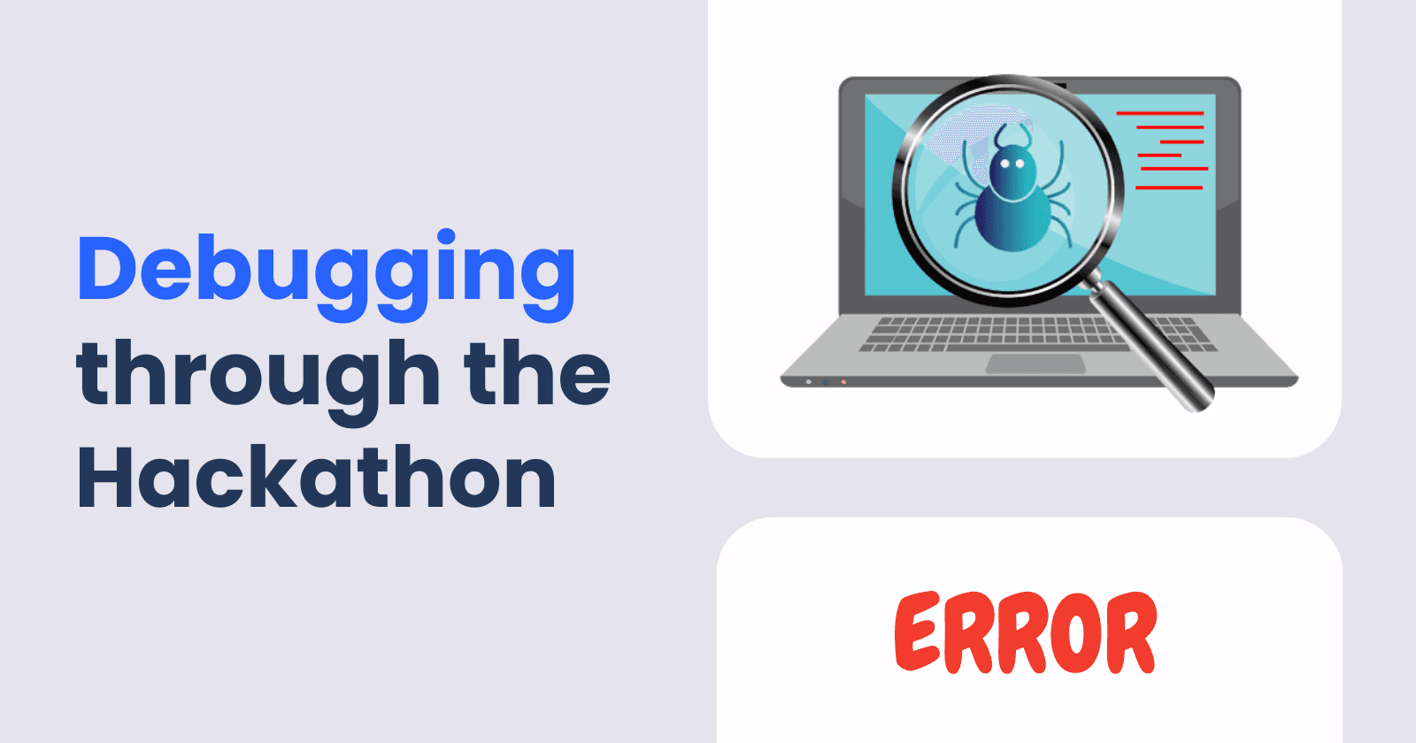 Debugging through the whole Hackathon